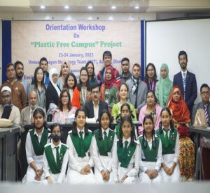 Orientation workshop on “Plastic-free Campus” with Teachers and Girl Guides Association