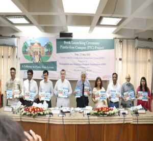 Book Launching Ceremony for the “Plastic-free Campus” project
