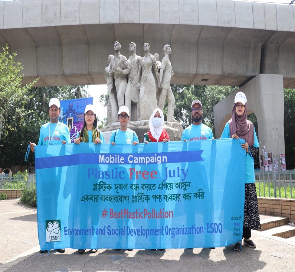 Mobile Campaign to Observe Plastic-Free July