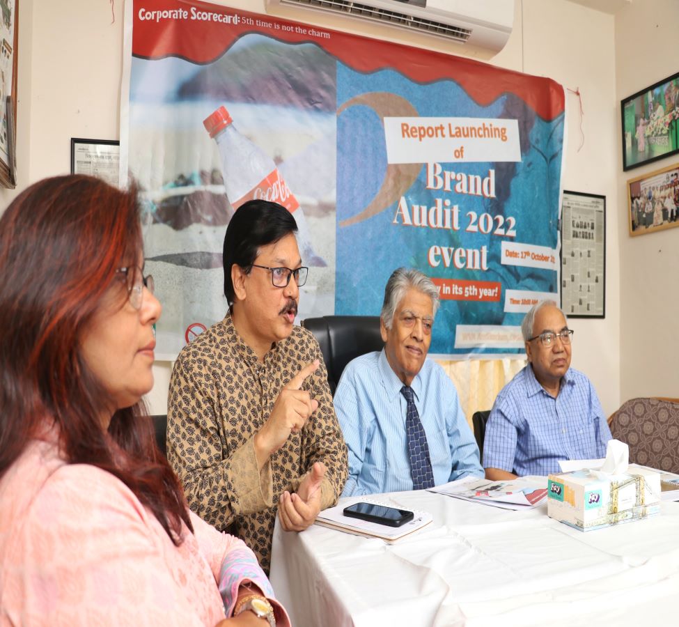 Report Launching of Brand Audit of Single-use Plastic 2022