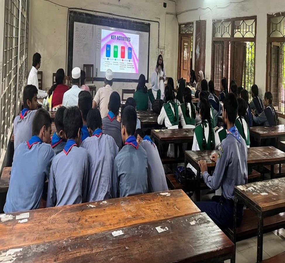 Orientation for Teachers and Volunteers on Plastic-Free Campus Initiative at Dhaka Sher-e Bangla Girls and Boys School